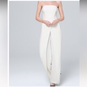 Elegant Cream Women's Pants